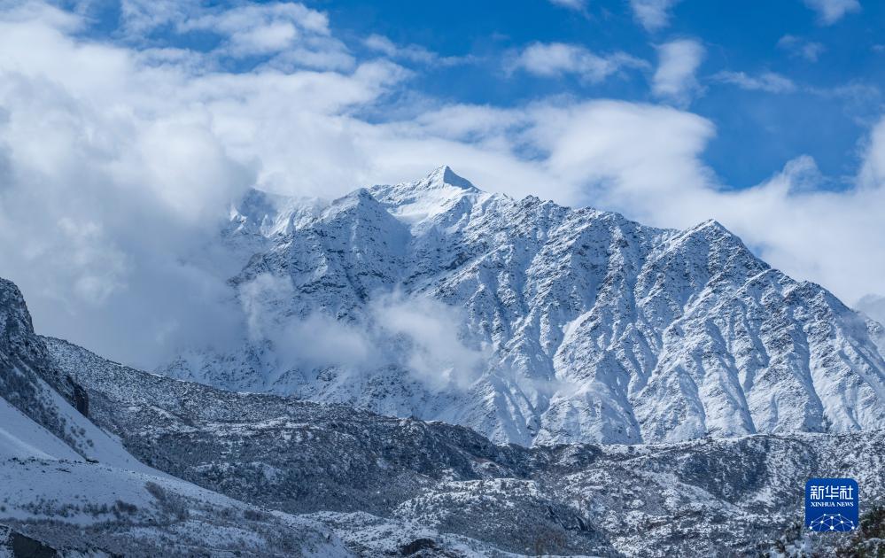 西藏：冰雪邊壩 美景如畫